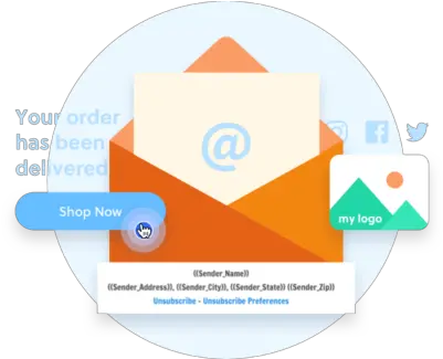 Email Design Best Practices For 2019 Sendgrid Circle Png Email Logo Transparent