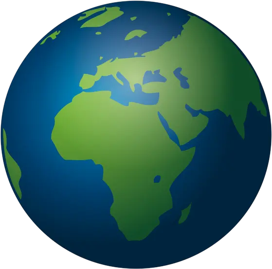 Globe Showing Europe Earth Png Earth Emoji Png