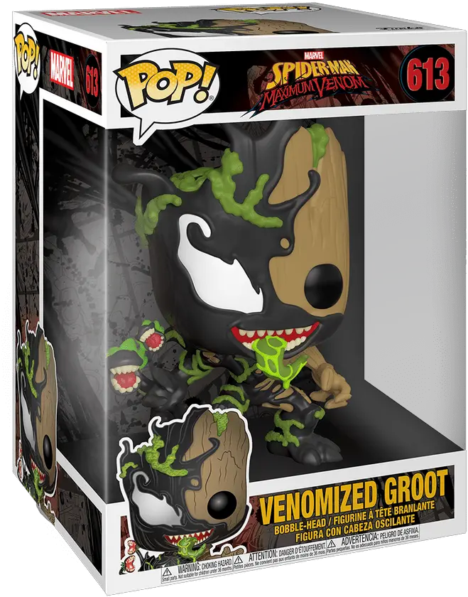 Funko Pop Marvel Max Venom Groot 10 Inch Figure U2013 Tomu0027s Funko Pop Venomized Groot 10 Inch Png Groot Icon