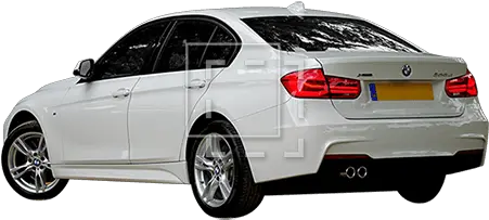 Back Of White Bmw Immediate Entourage Cut Out Car Photoshop Png Bmw Png