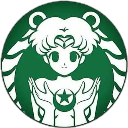 Starbucks Sailormoon Sticker By Pinkfroggyranger Starbucks Sailor Moon Png Starbucks Logo Drawing