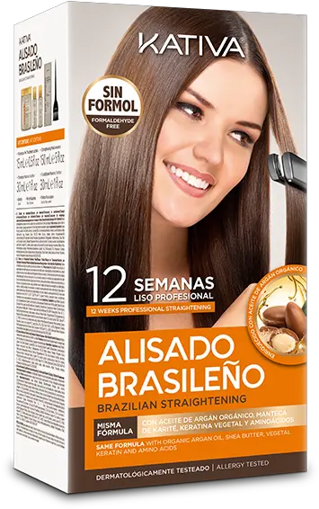 Brazilian Straightening Blonde Kativa Kativa Brazilian Straightening Kit Png Blond Hair Png