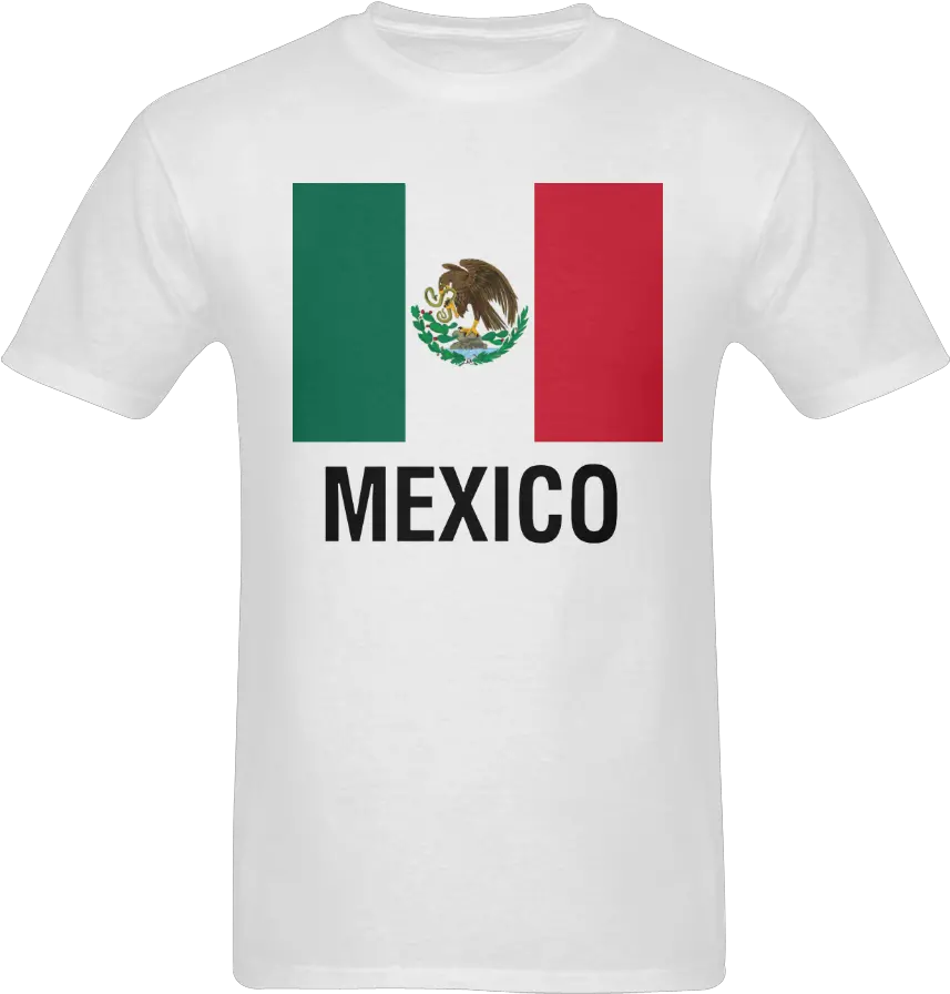 Mexican Flag Text Mexico Menu0027s T Shirt In Usa Size Two Sides Printing Id D595072 Flag Of Mexico Png Mexican Flag Transparent