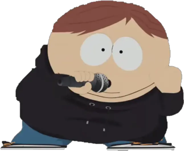 Rapper Cartman South Park Rapeando Png Rap Png