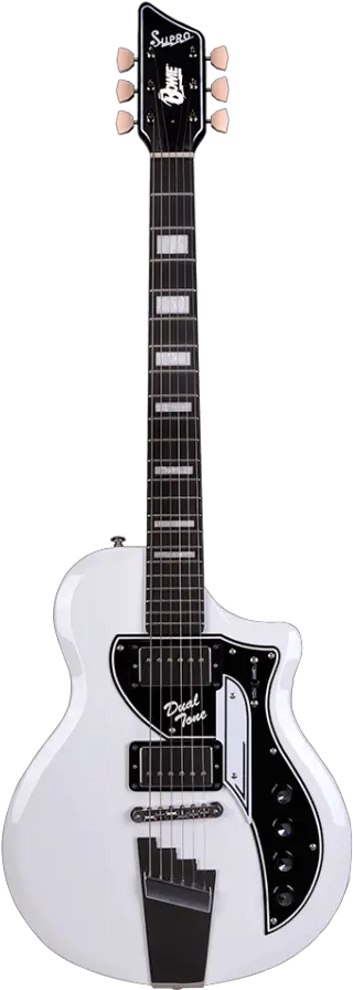 Supro David Bowie 1961 Dual Tone Hardtail Guitar W Gig Bag David Bowie Dual Tone Hardtail Png Electric Guitar Png