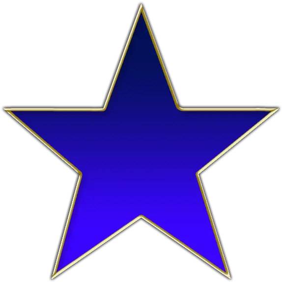 Filestar Blue Golden Framepng Wikimedia Commons Blue Star White Outline Golden Frame Png