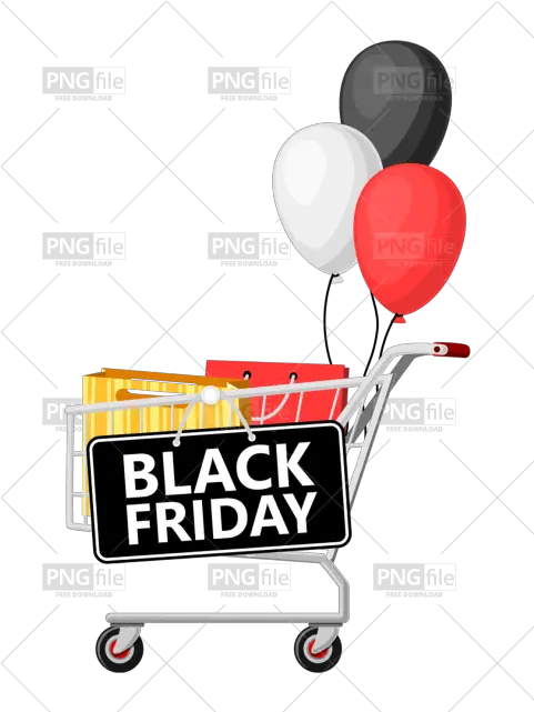 Black Friday Sale Cart Png Free Download Photo 435 Black Friday Cart Free Shopping Cart Png