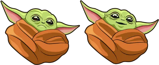 Star Wars Baby Yoda Cursor Baby Yoda Transparent Clipart Png Yoda Png