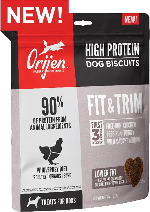 Fit U0026 Trim High Protein Biscuits Orijen Usa Chicken Png High Protein Icon