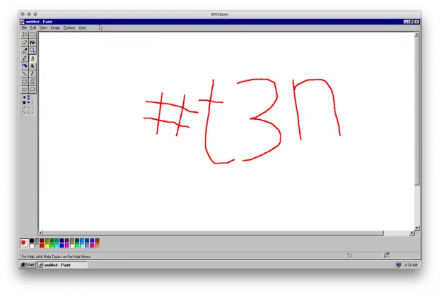 Entwickler Bringt Windows 95 Als App Paint Png Windows 95 Png