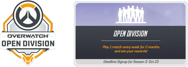 Overwatch Open Division North America Esl Play Png Logo Transparent
