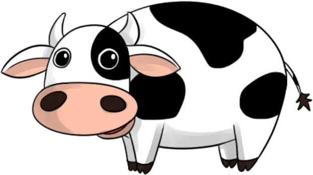 Transparent Cow Cartoon Cow Transparent Background Png Cow Transparent