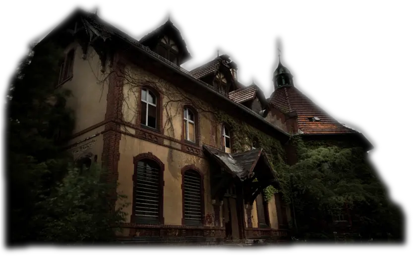 Spooky House Png Official Psds Haunted House Mansion Png