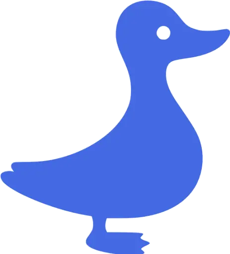 Royal Blue Duck Icon Free Royal Blue Animal Icons Duck Icon Png Black Duck Icon