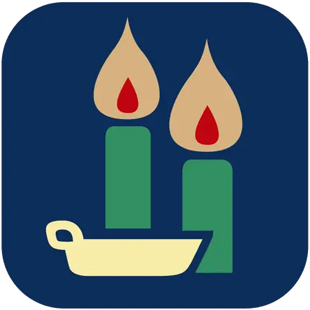 Burning Candles Square Icon Transparent Png U0026 Svg Vector Vertical Candles Icon