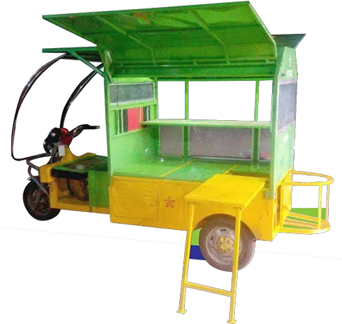 Electric Food Truck In Hyderabad Telangana Eride Electric Food Cart Models Png Food Truck Png