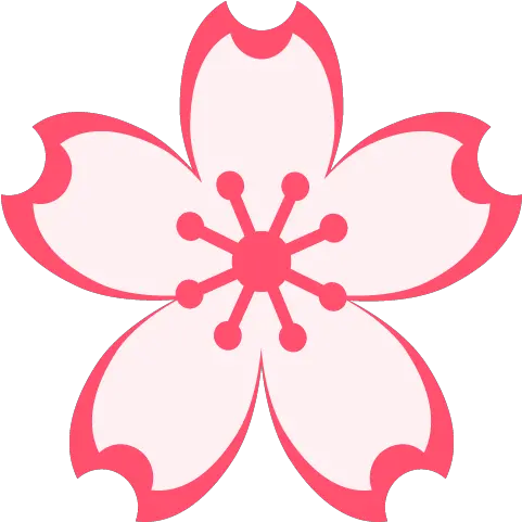 Cherry Blossom Id 1545 Emojicouk Transparent Cherry Blossom Decal Png Cherry Blossom Icon