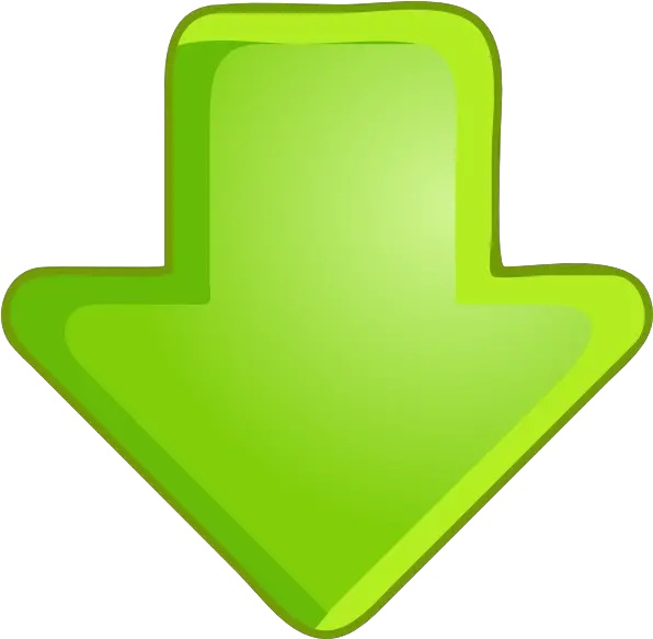 Download Flecha Verde Animated Arrow Pointing Down Png Down Arrow Transparent Background