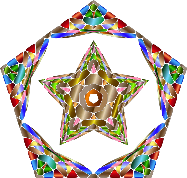 Psychedelic Arttrianglekaleidoscope Png Clipart Royalty Symmetry Bucky Barnes Png