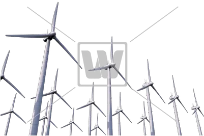 Row Of Wind Turbines Transparent Png Stickpng Windmills Png Wind Transparent Background