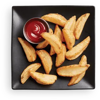 Mccain Dipu0027n Wedges Crispy Potato Scoops Foods Potato Wedge Fries Top View Png Dip Png