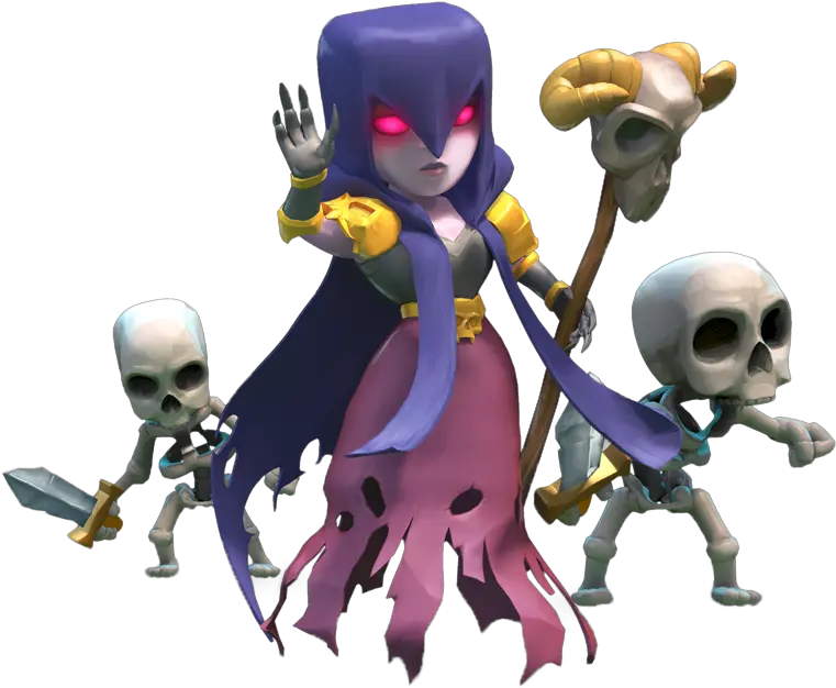 Clash Of Clans Witch Png Hq Image Clash Royale Png Clash Png