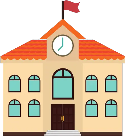 School Building Icon School Building Vector Png 550x550 School Building School Cartoon Png School Vector Icon