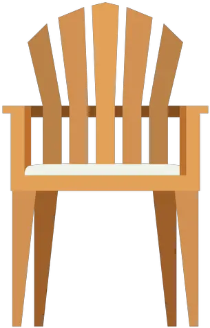 Upright Adirondack Chair Icon Transparent Png U0026 Svg Vector Vector Wooden Chair Png Wooden Chair Png