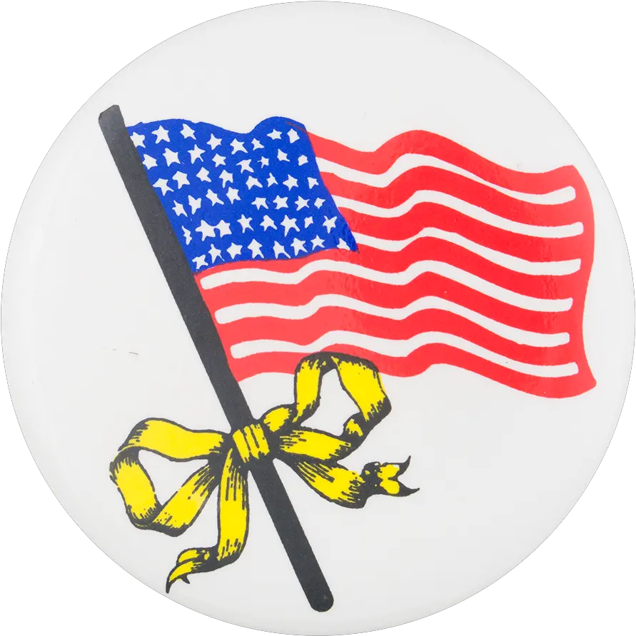 American Flag With Yellow Ribbon Png U0026 Free Flag Of The United States Yellow Ribbon Png