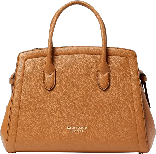 Knott Medium Leather Satchel Handbag Png Kate Spade Icon