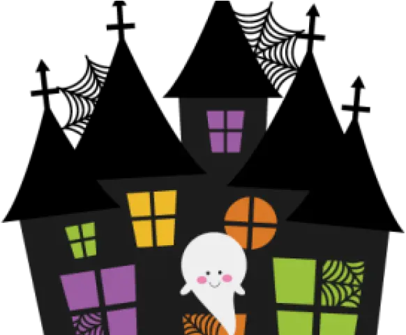 Download Haunted House Clipart Cute Haunted House Clipart Halloween Haunted House Clipart Png House Clipart Png