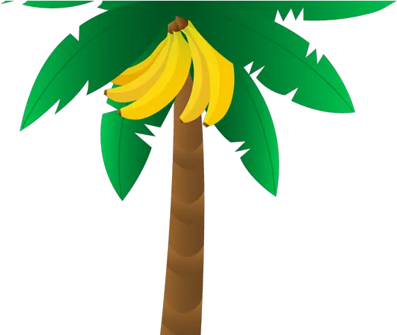 Download Hd Leaf Clipart Banana Tree Transparent Banana Banana Drawing Easy In Tree Png Leaf Clipart Transparent