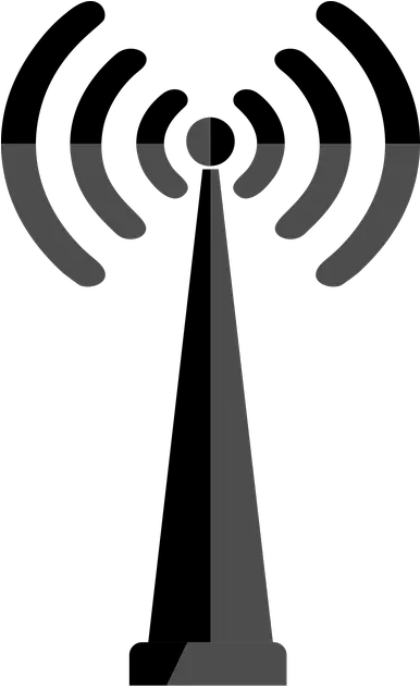 Free Photo Network Tower Symbol Icon Signal Wireless Wifi White Wifi Tower Clipart Black Background Png Wifi Signal Icon