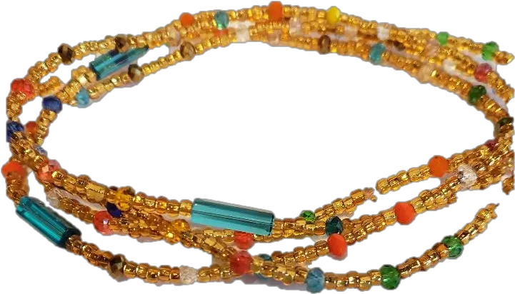 African Beads Transparent Waist Beads Png Beads Png