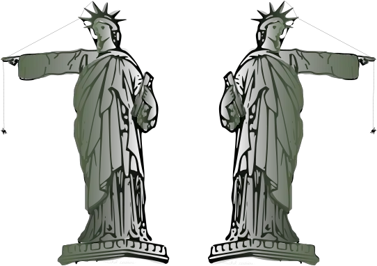 Clip Art Statue Of Liberty Image Vector Graphics Drawing Statue Of Liberty Pointing Png Statue Of Liberty Silhouette Png