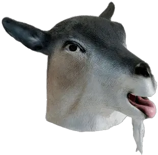 Donkey Mask Transparent Png Stickpng Transparent Goat Head Png Donkey Png
