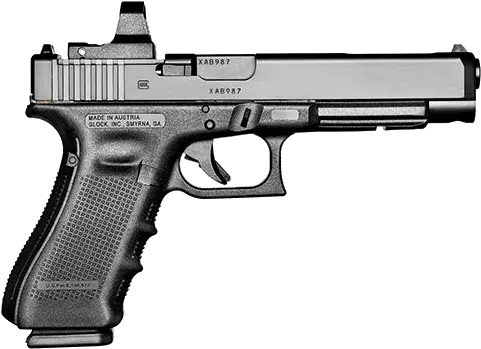 Glock 34 Ges G34 Gen 4 Mos Png Glock Png