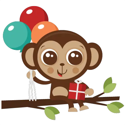 Library Of Monkey Picture Transparent Download Birthday Png Birthday Monkey Clipart Monkey Png