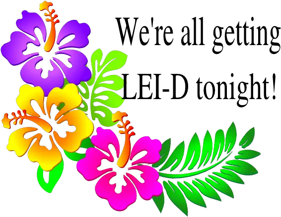 Lei D Clip Art At Clkercom Vector Clip Art Online Flower Corner Border Design Png Lei Png