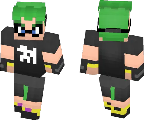 Download Inkling Boy Splatoon 2 Minecraft Skin For Free Inkling Boy Splatoon Two Png Splatoon 2 Transparent