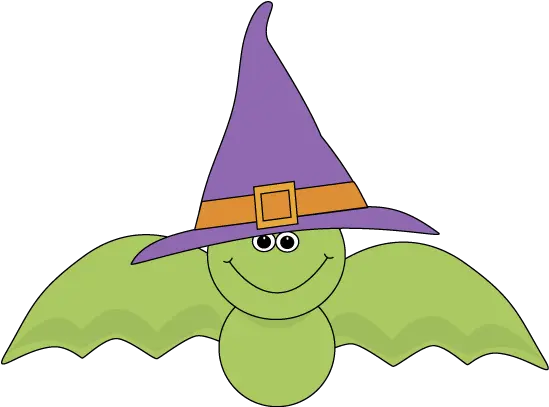 Green Bat Wearing Witch Hat Clip Art Green Bat Wearing Black And White Cute Bat Clip Art Png Witch Hat Transparent