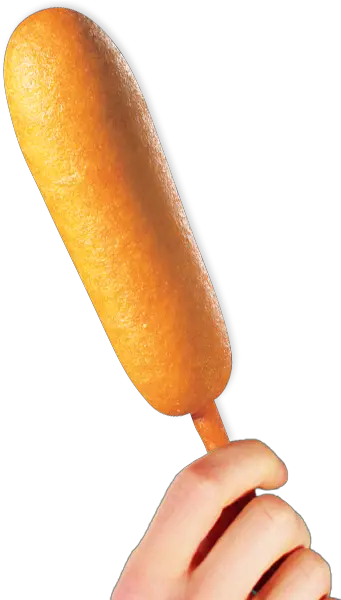 Download Hd A5kc3un Corn Dog In Hand Transparent Png Image Corn Dog With Transparent Background Corn Transparent Background