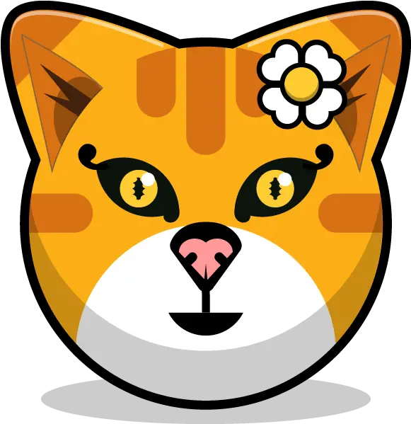 Kitty Cat Stickers Feline Emoji Meme By Akura Shande Rabbit Png Wet Emoji Png