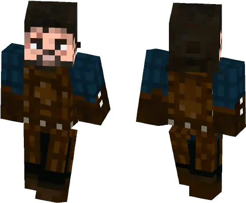 Get Jon Snow Stark Armour Minecraft Skin For Free Kindred Wolf Skin Minecraft Png Jon Snow Transparent