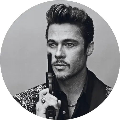 Download Brad Pitt By Steven Klein Steven Klein Brad Pitt Brad Pitt Interview Magazine Png Brad Pitt Png