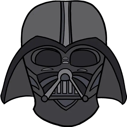The Clone Darth Vader Helmet Drawing Png Darth Vader Helmet Png