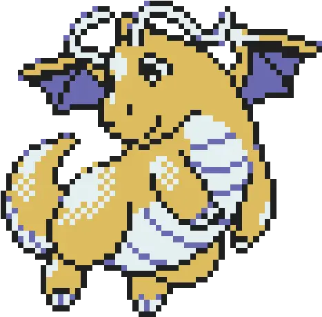 Top Dragonite Stickers For Android U0026 Ios Gfycat Dragonite Pixel Art Png Dragonite Icon