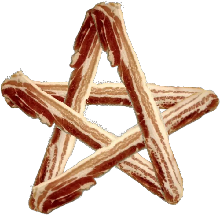Bacon Foodtransparentpngimagesfreedownload Bacon Star Png American Stars Png