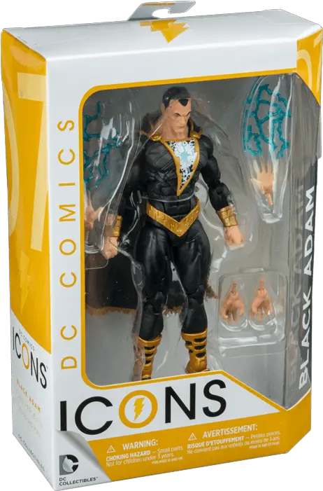 Black Adam Action Figure Dc Comics May150296 Full 6 Inches Png Dc Icon Action Figures