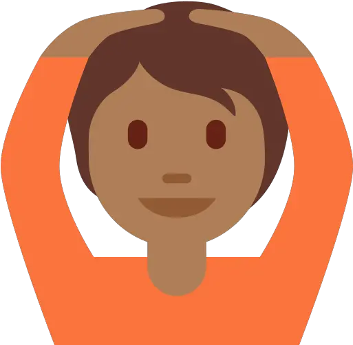 Person Gesturing Ok Medium Dark Skin Tone Emoji Human Skin Color Png Dark Type Icon